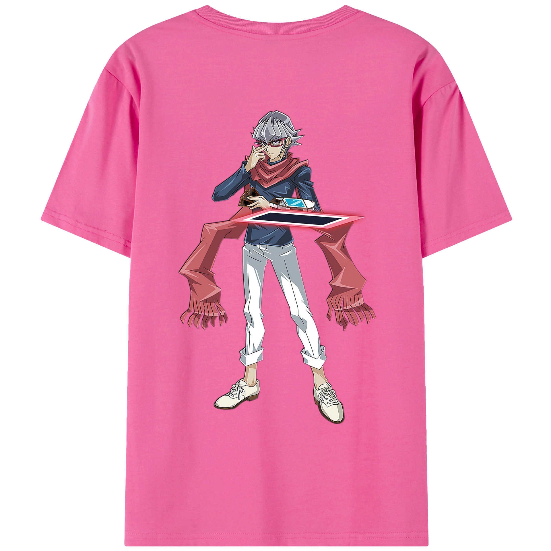（画像用） 遊☆戯☆王 Yu-Gi-Oh! レディース半袖Tシャツ(バックプリント)